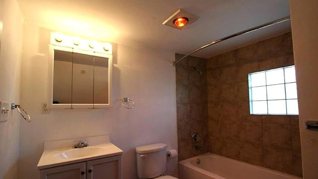 Heated Bathroom Lamps