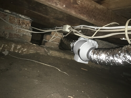 subfloor ventilation solution